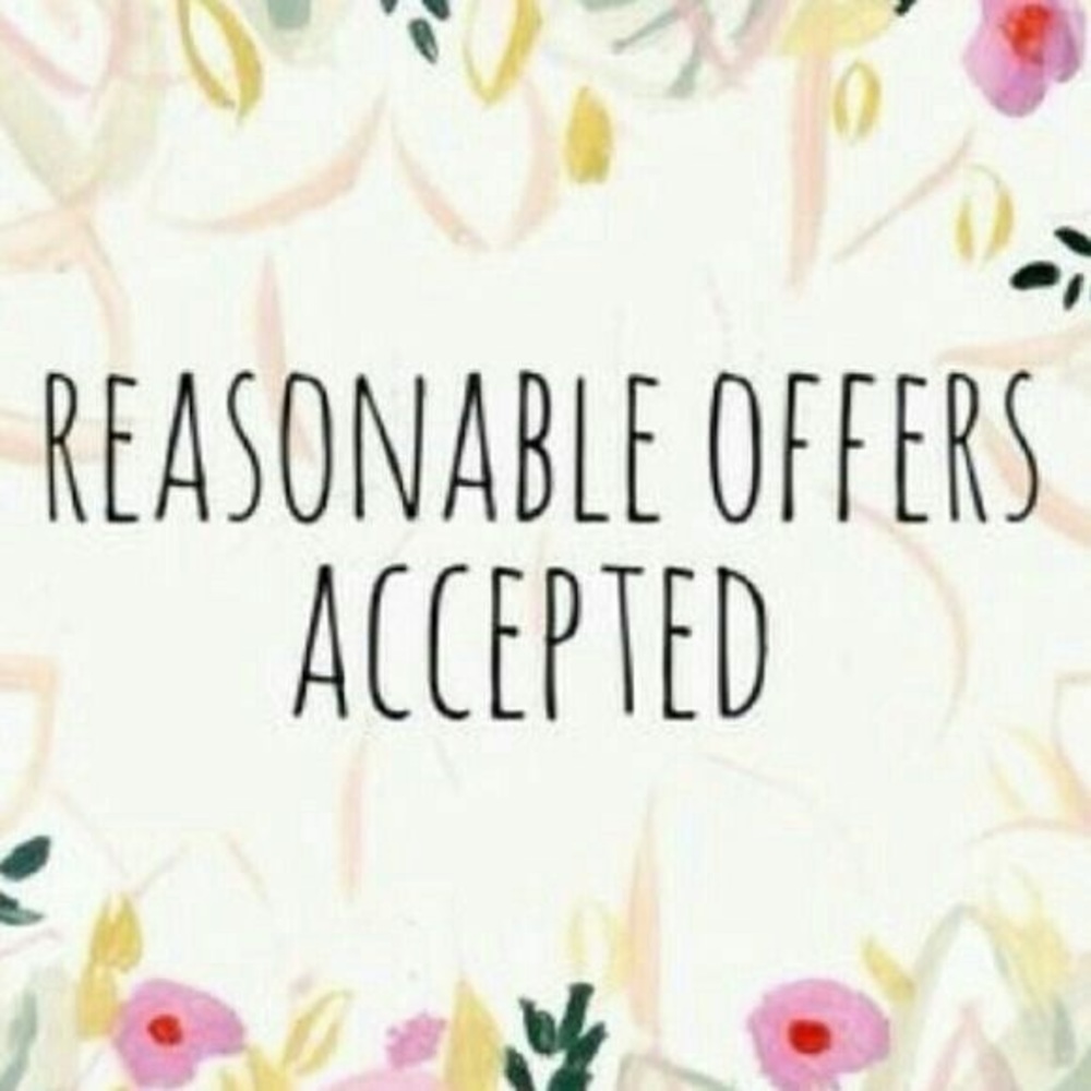 Taking reasonable offers !!! 😊